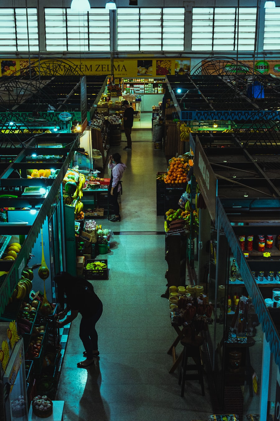 People in a warehouse